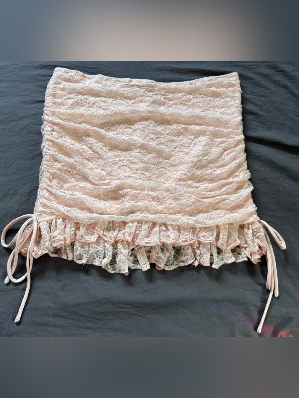 Windsor Blush Pink Lace Skirt